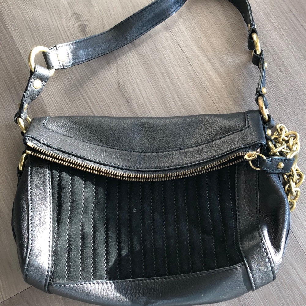 Leather handbag